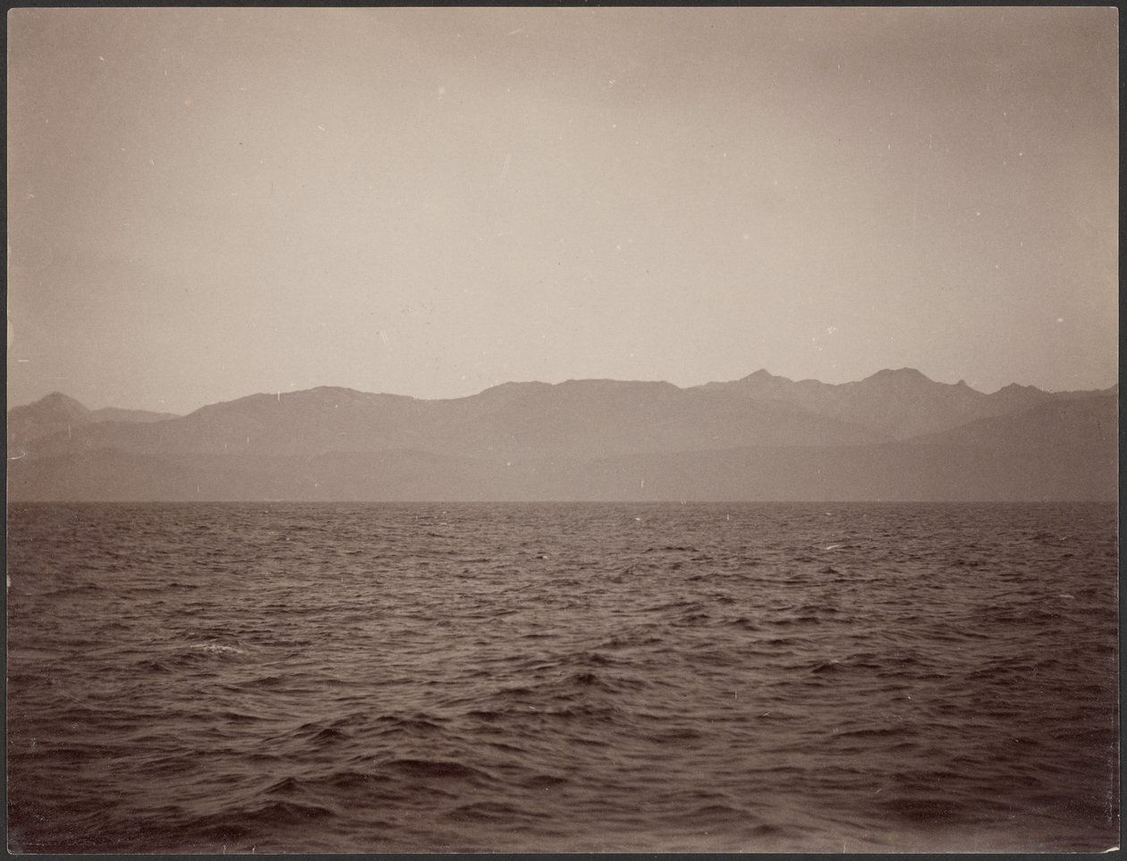[Coast Range and Shoreline #4] door George Davidson