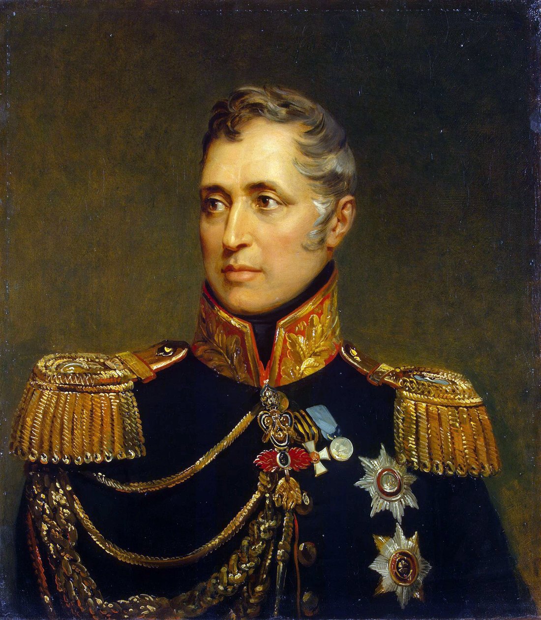 Portret van Graaf Carlo Andrea Pozzo di Borgo (1764-1842) door George Dawe