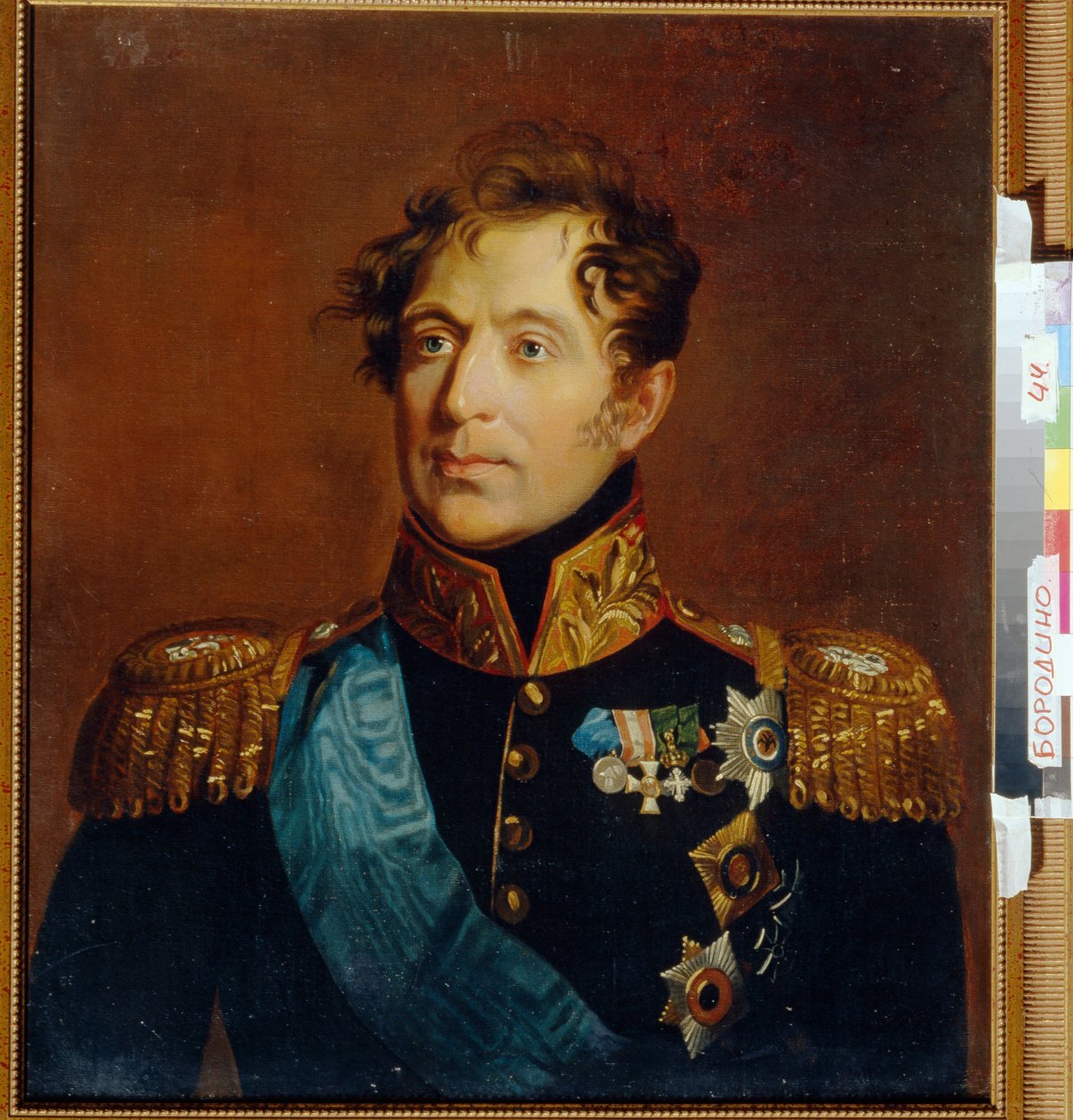 Portret van generaal graaf Mikhail Miloradovich door George Dawe