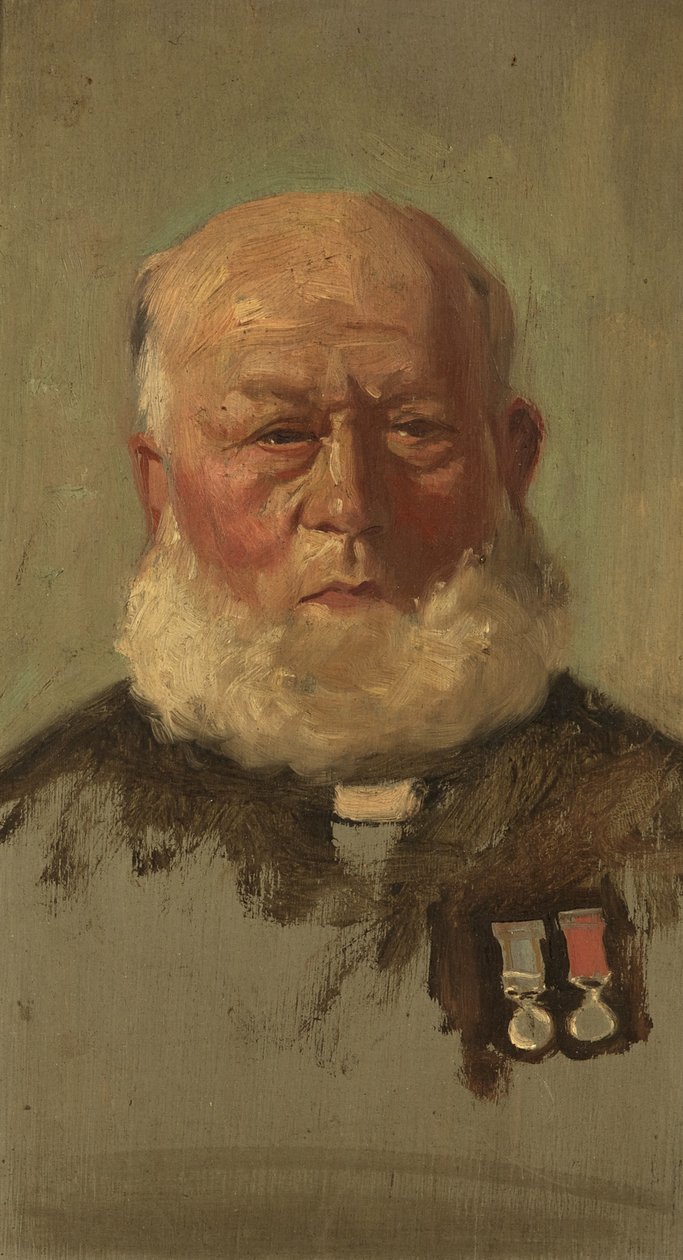 Portret van J. Summers, R.N. door George Edmund Butler