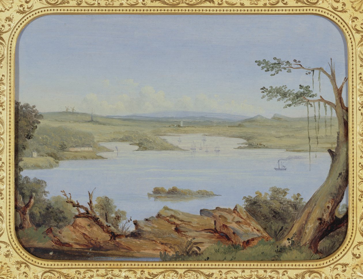 Sydney, aan de Noordkust, 19e eeuw door George Edward Peacock