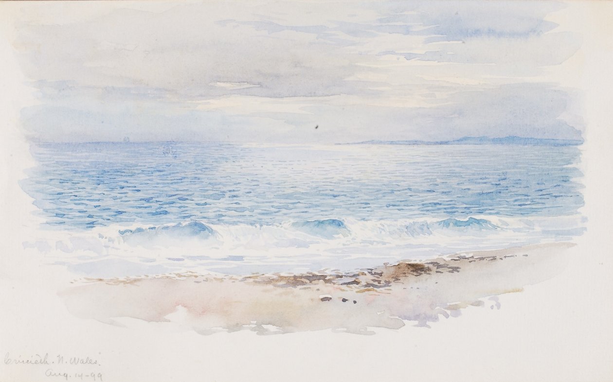Criccieth, Noord-Wales door George Elbert Burr