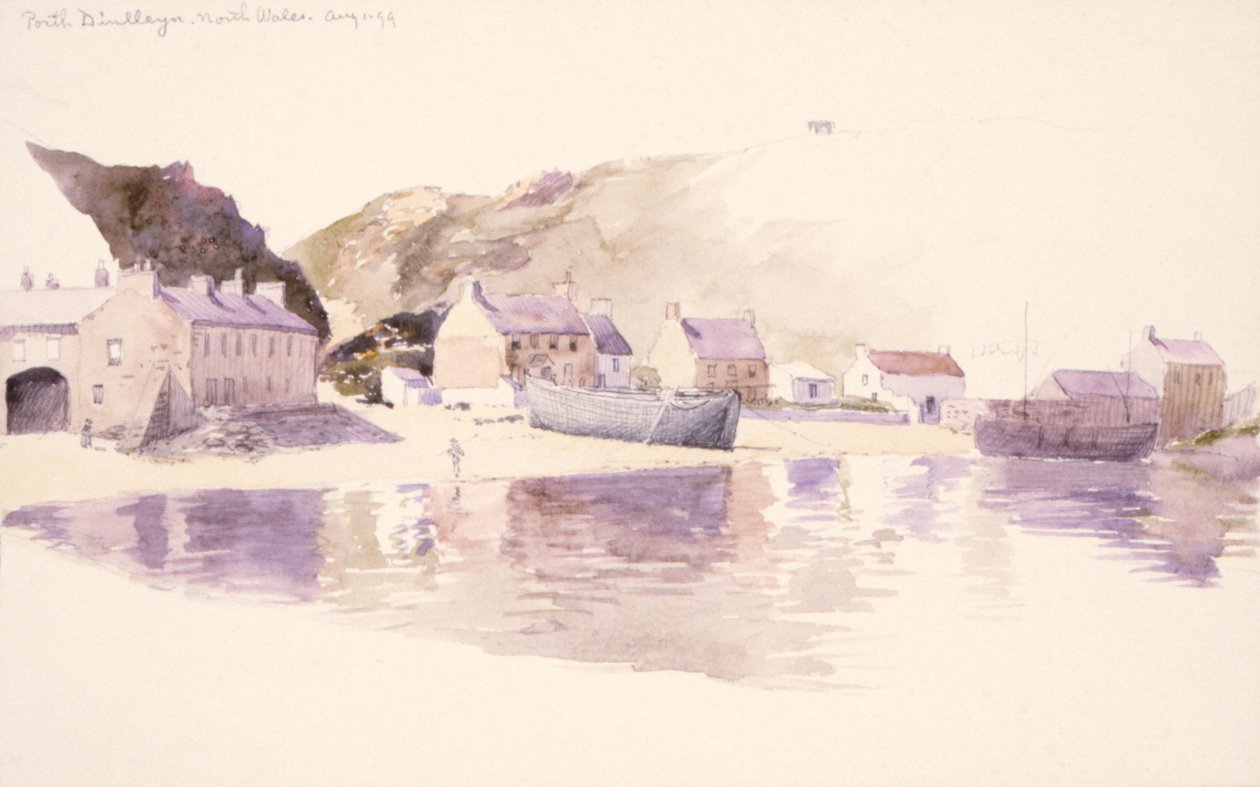 Porth Dinlleyn, Noord-Wales door George Elbert Burr