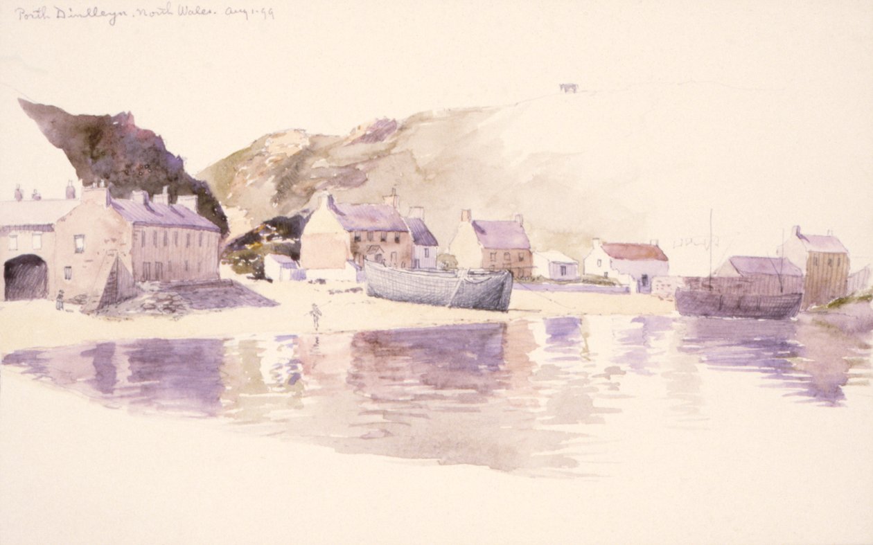 Porth Dinlleyn, Noord-Wales, 1899 door George Elbert Burr