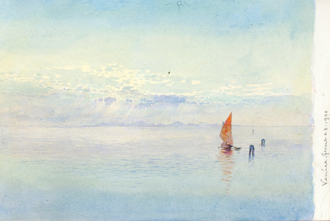 Venetië, 1900 door George Elbert Burr