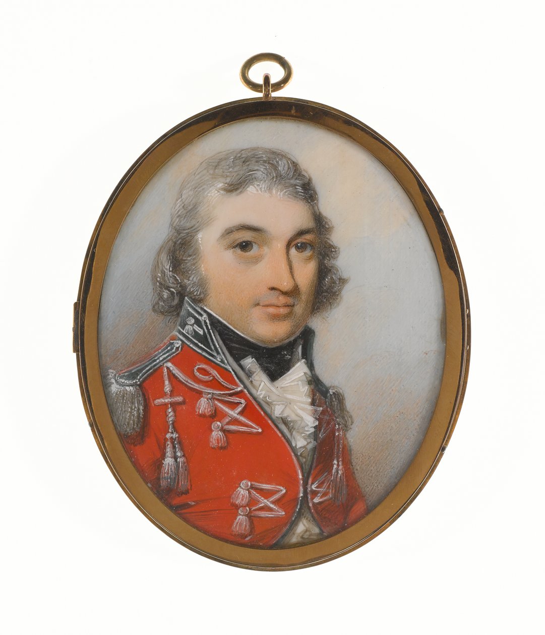 Een niet-geïdentificeerde officier van de cavalerie door George Engleheart
