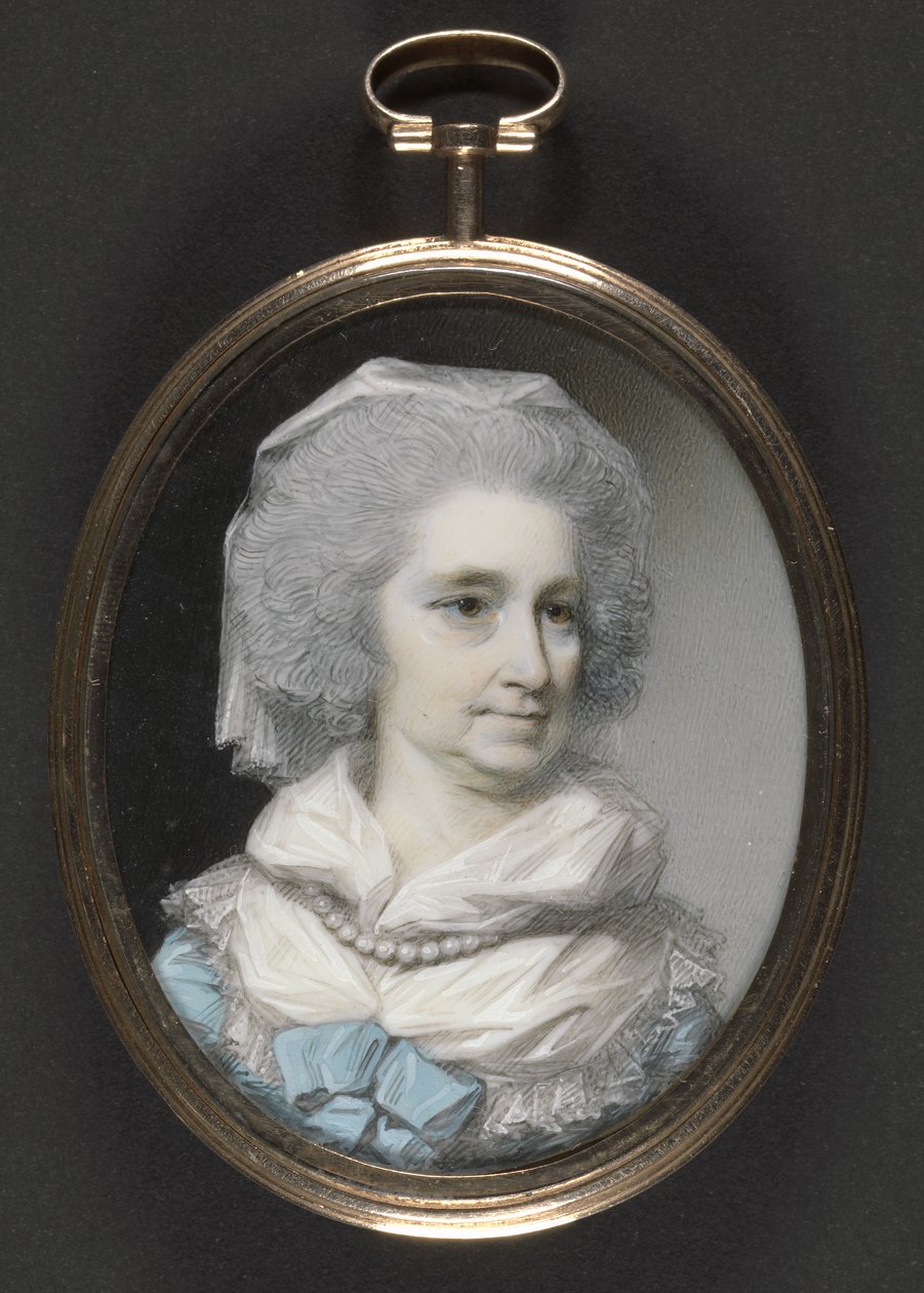 Lady Grace Burnaby door George Engleheart