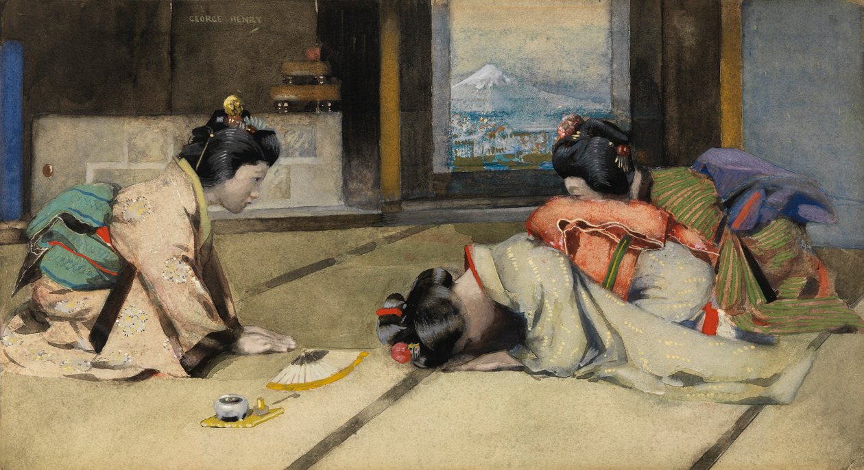 Thuis in Japan, of Groeten door George F. Henry