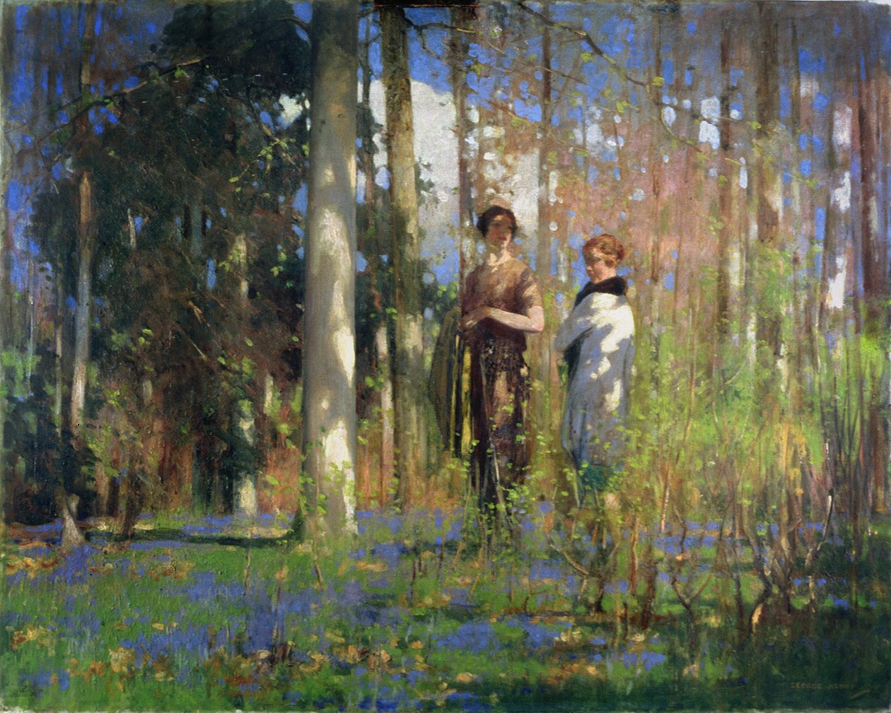 De lente is gekomen door George F. Henry
