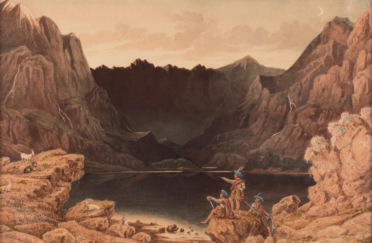 Loch Coruisk, Isle of Skye door George Fennel Robson