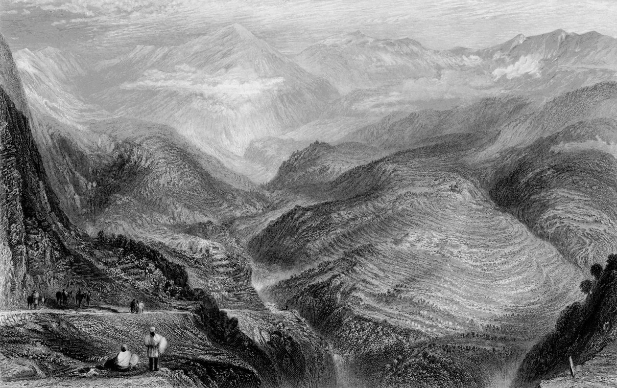 Uitzicht nabij Jubbera, 1838 door George Francis White