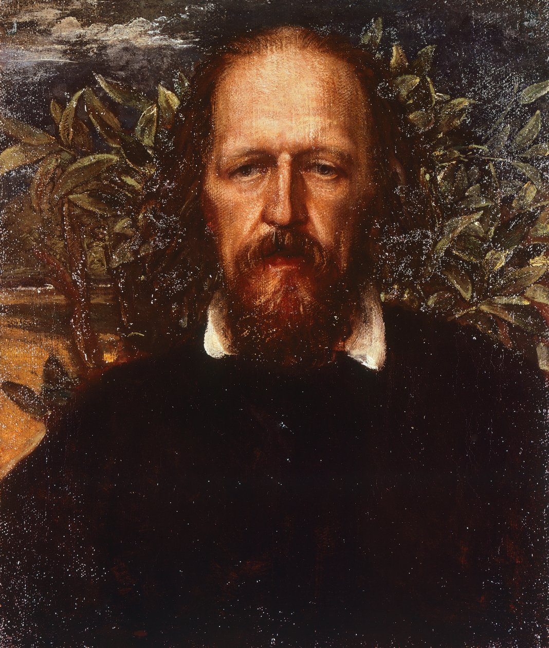 Portret van Alfred Tennyson door George Frederic Watts