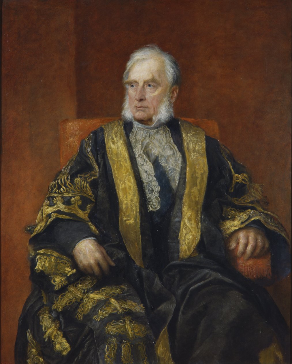 William Cavendish, 7e hertog van Devonshire door George Frederic Watts