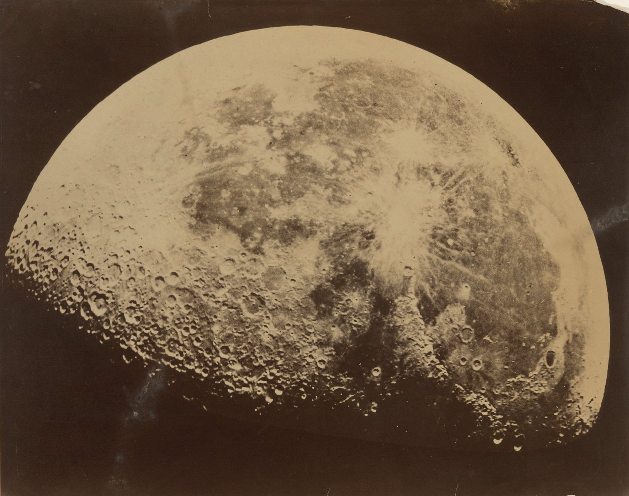 De maan door George Frederick Barker