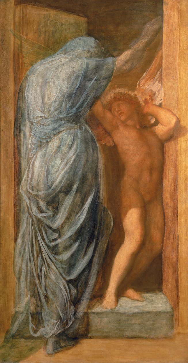 Liefde en Dood door George Frederick Watts