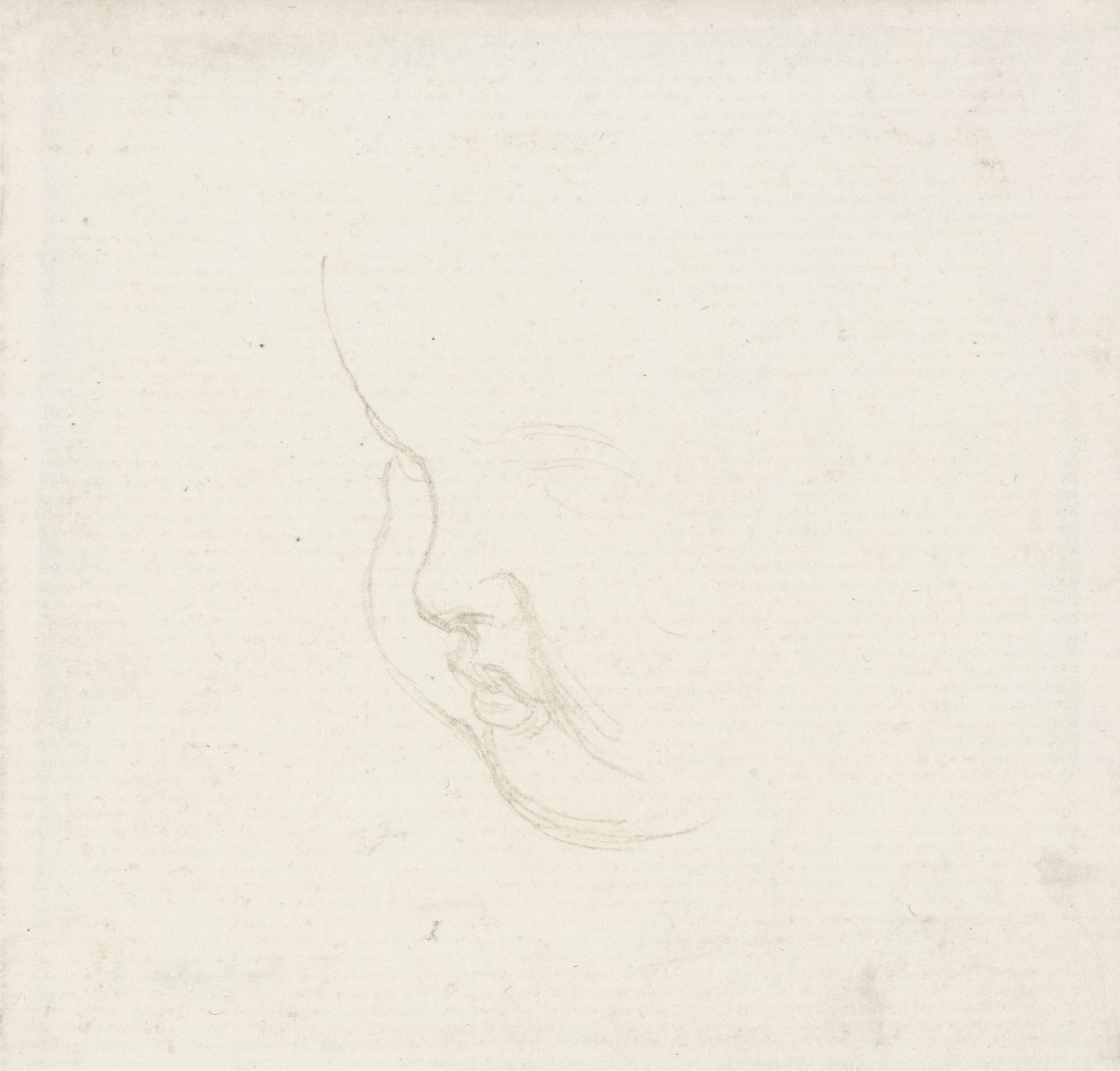 Studie voor een kinderhoofd, ca. 1860 door George Frederick Watts