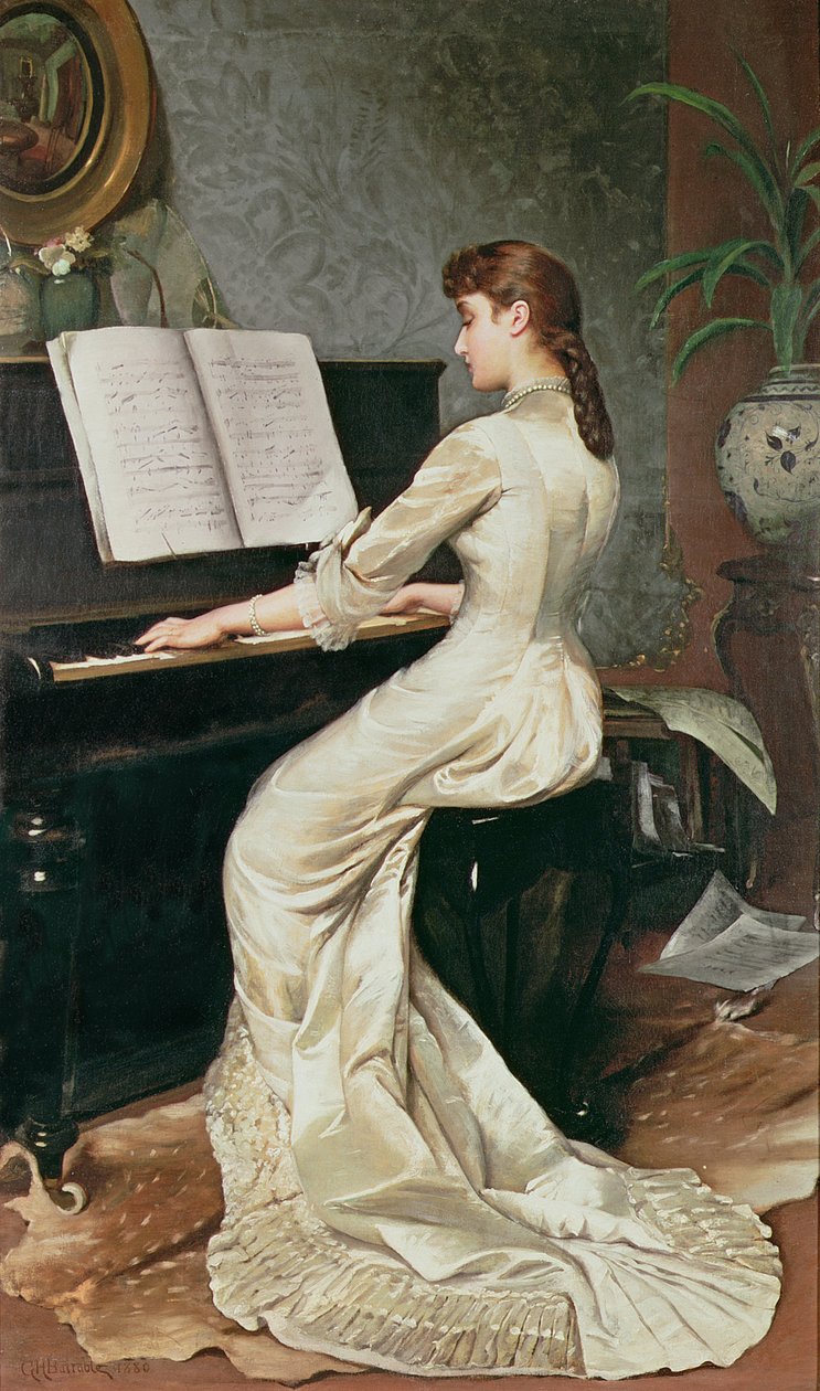 Een Lied Zonder Woorden, 1880 door George Hamilton Barrable