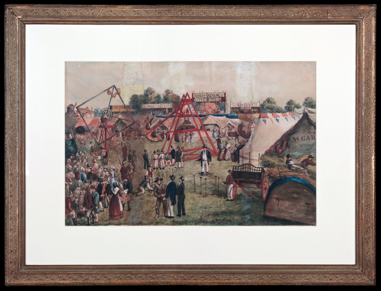 Croydon Kermis, 1833 door George Hawkins