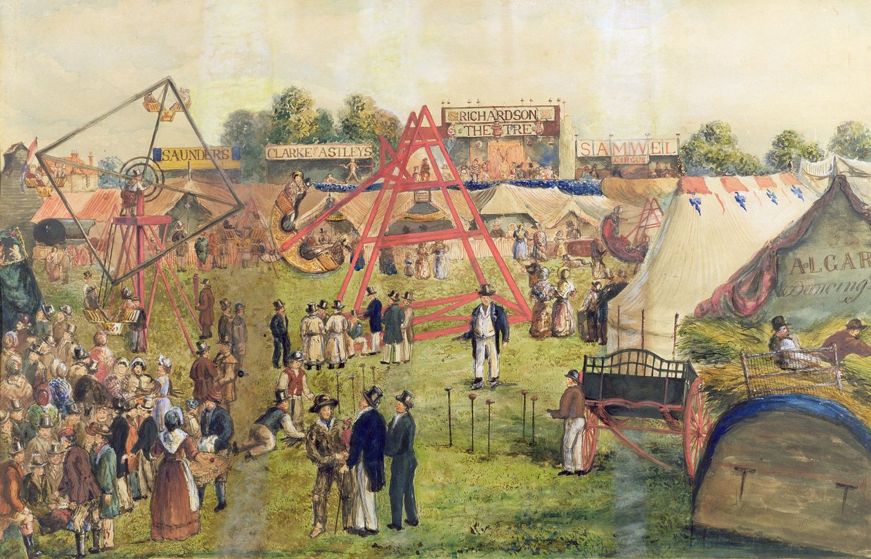Croydon Fair, 1833 door George Hawkins