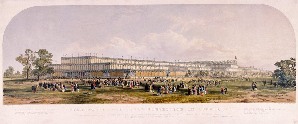 Grote Tentoonstelling, Hyde Park, Londen, 1851 door George Hawkins