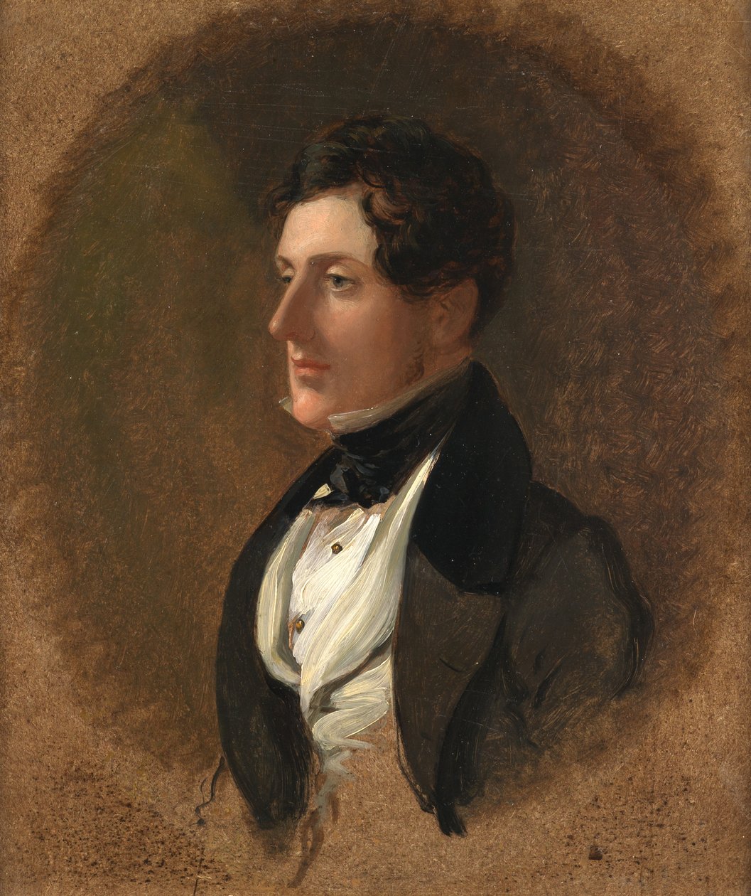 Levensstudie van Lord Ashley, 1836 door George Hayter