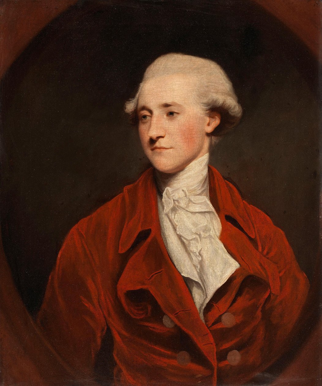 Portret van Richard Burke, zoon van Edmund Burke, parlementair agent van het Katholieke Comité (1758-1794) door George Hayter