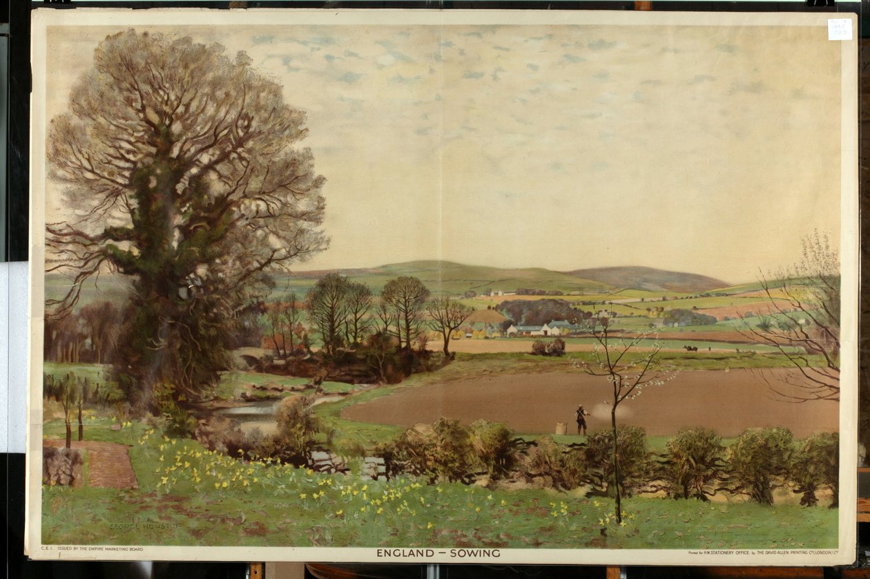 Engeland - Zaaien, uit de serie 