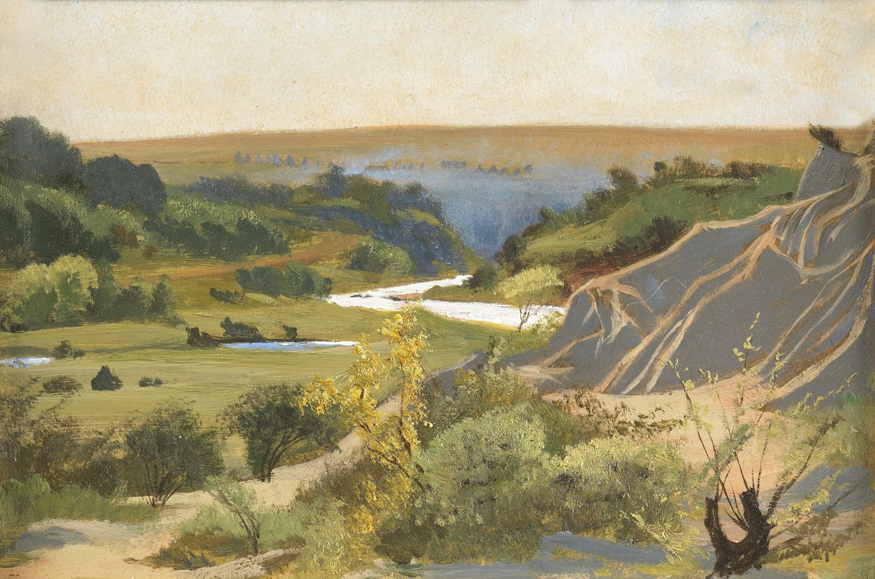 Kroonstad, tijdens de Boerenoorlog, 1917 door George Howard