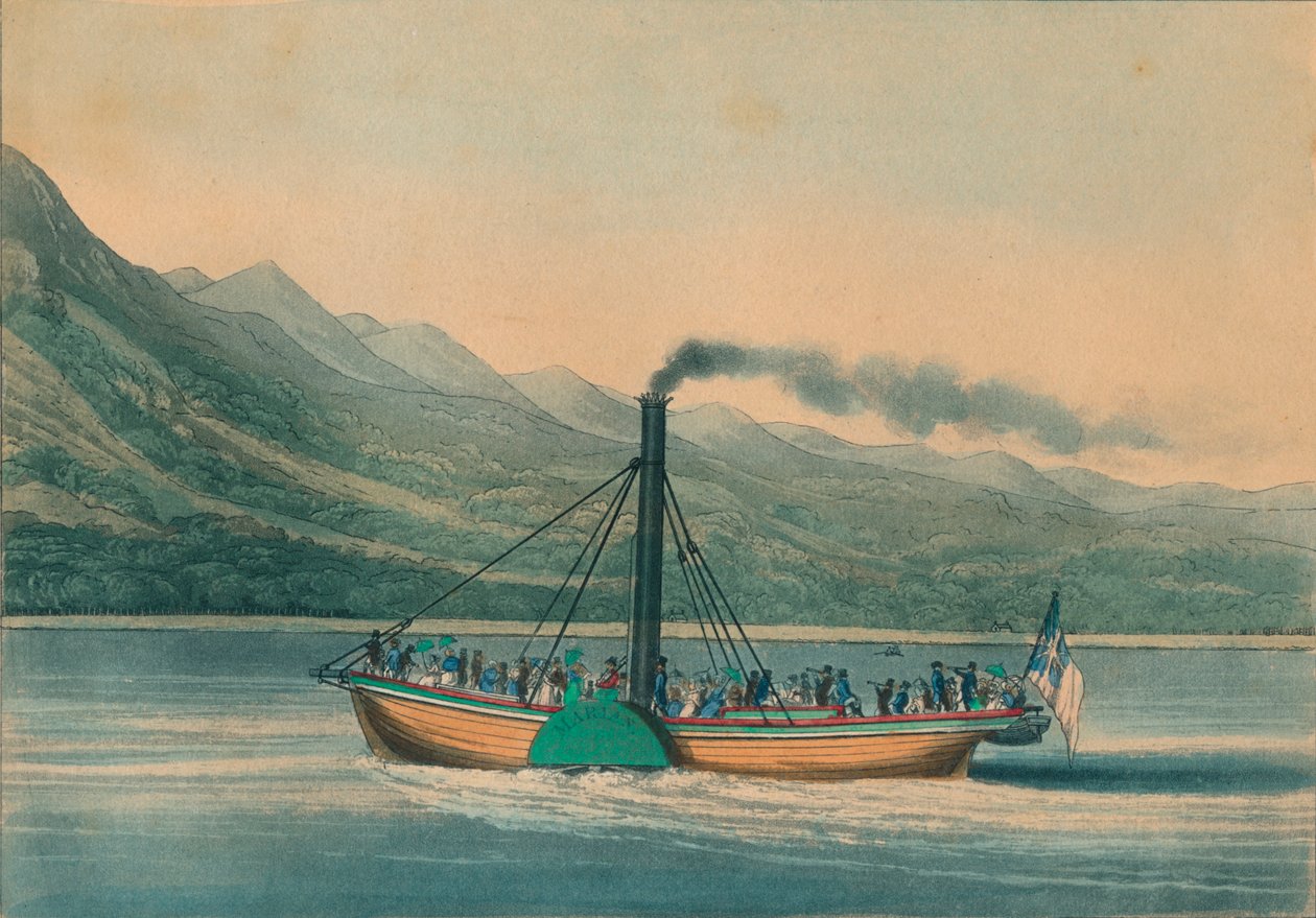 Een reis naar Loch Lomond, 1825 door George Hunt