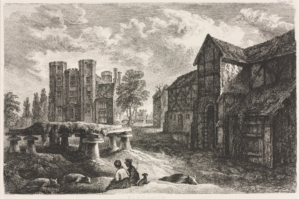Kenilworth door George II Cuitt