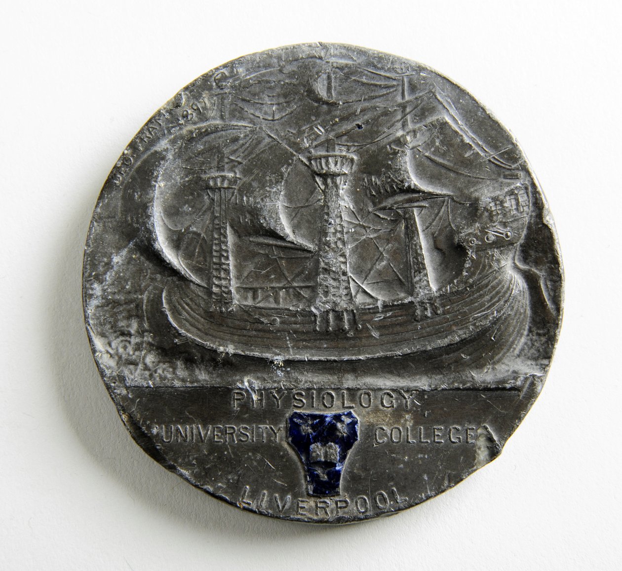 Liverpool University George Holt medaille voor Fysiologie door George James Frampton