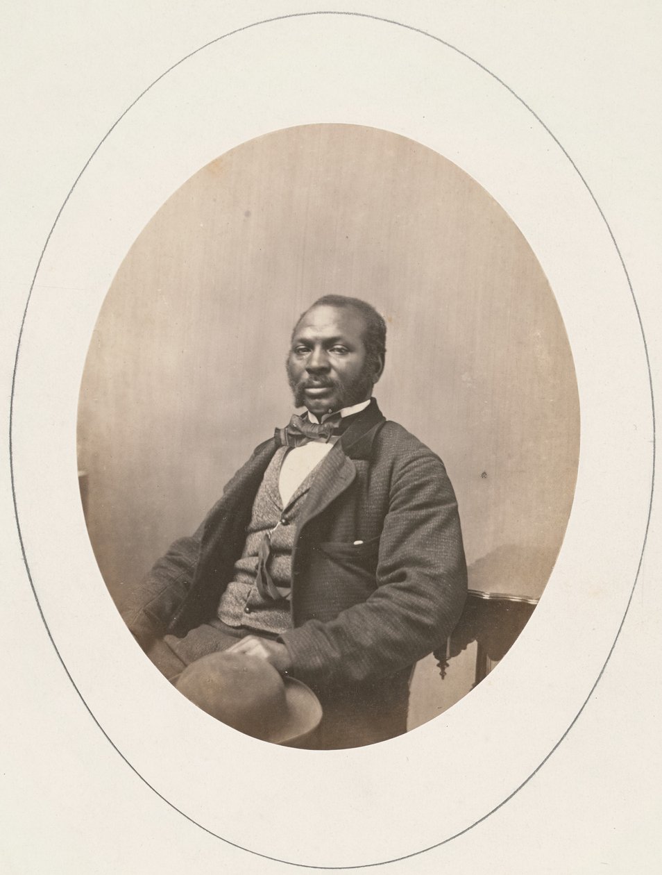 Portret van man, Harvard University, 1861 door George K Warren