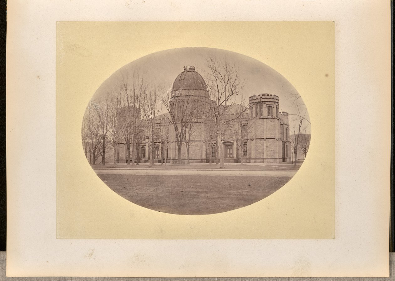 [Oude Bibliotheek en Observatorium, West Point]. door George Kendall Warren