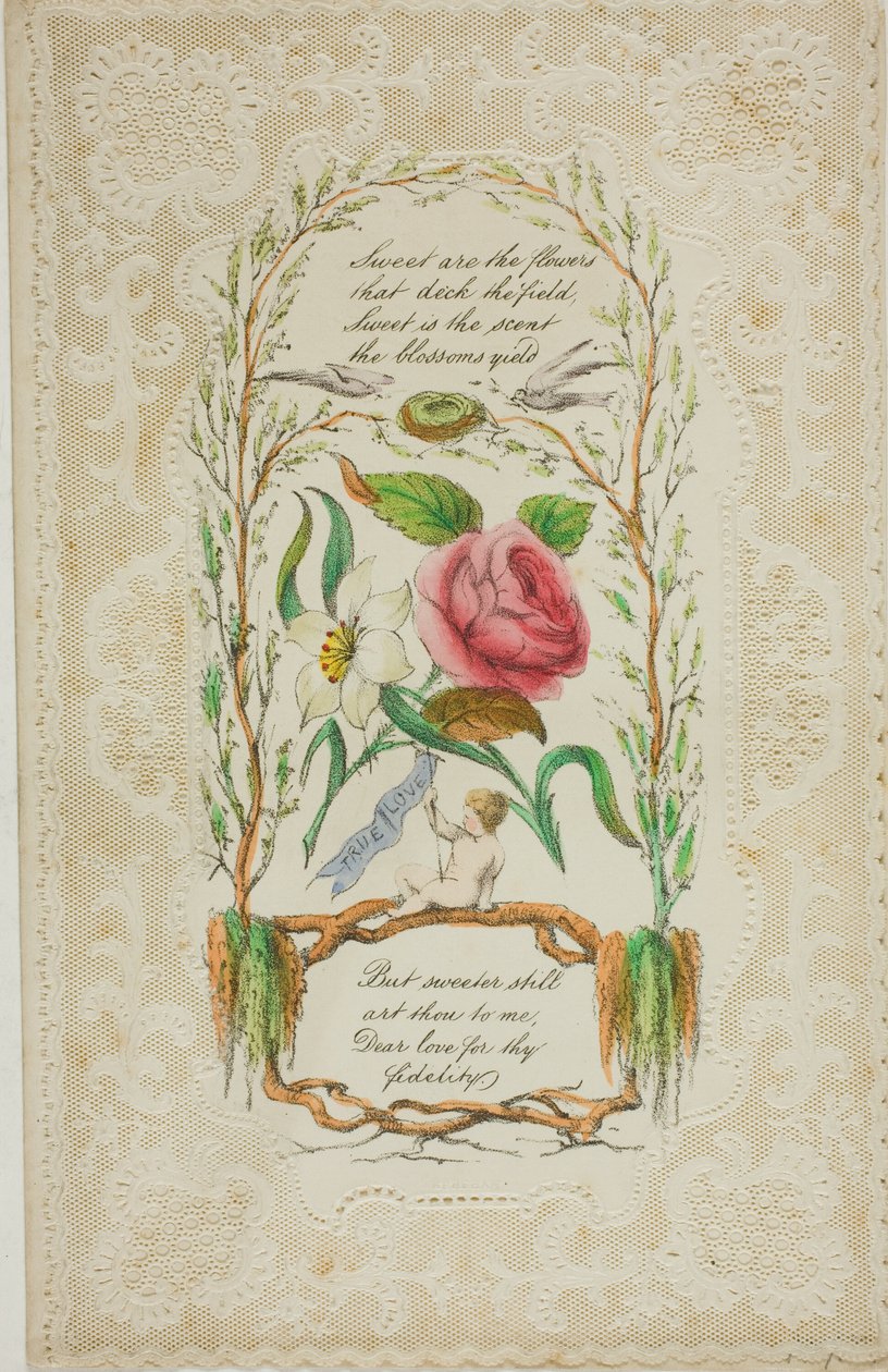 Zoet zijn de Bloemen (valentijn) door George Kershaw