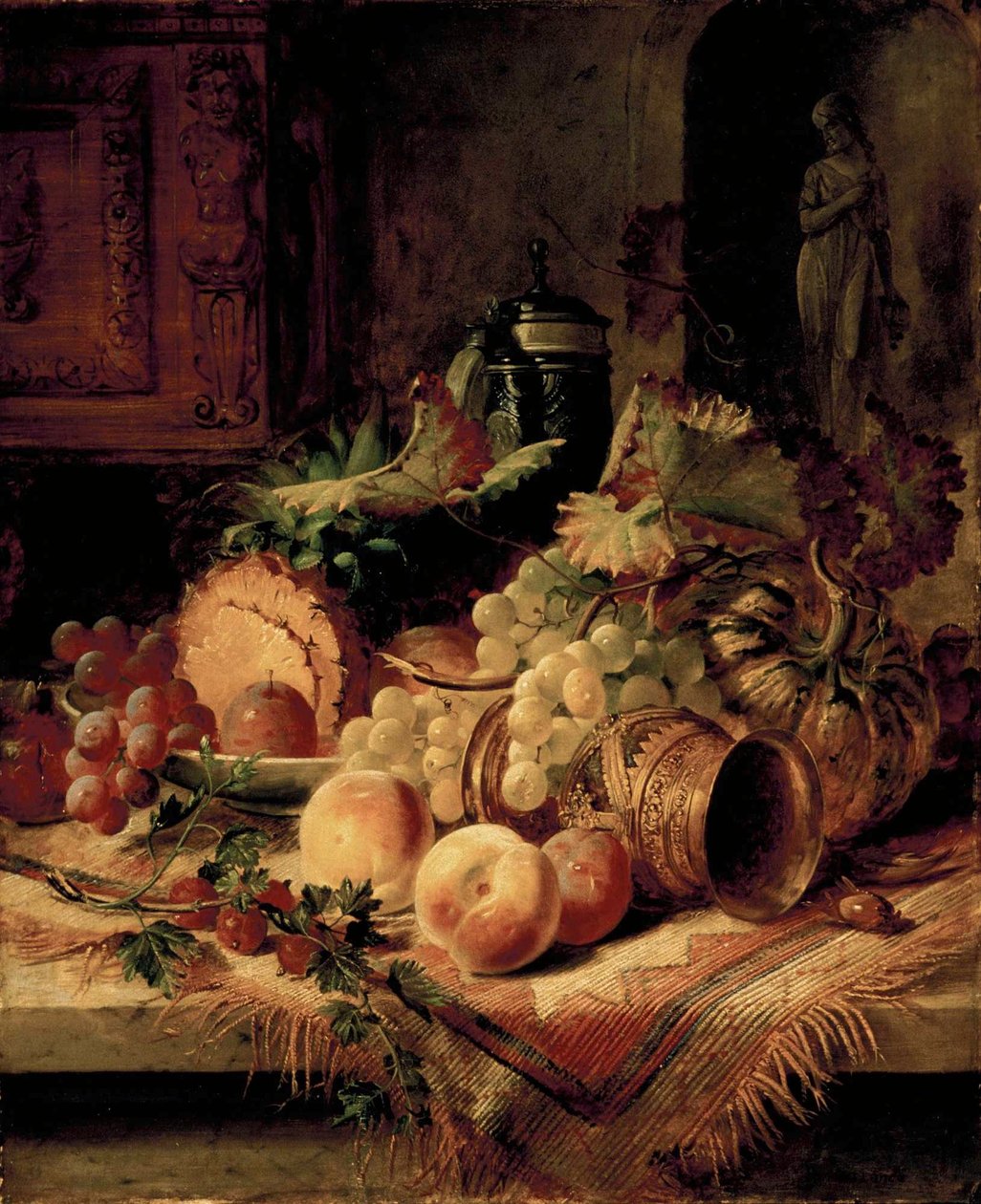 Stilleven - Fruit door George Lance