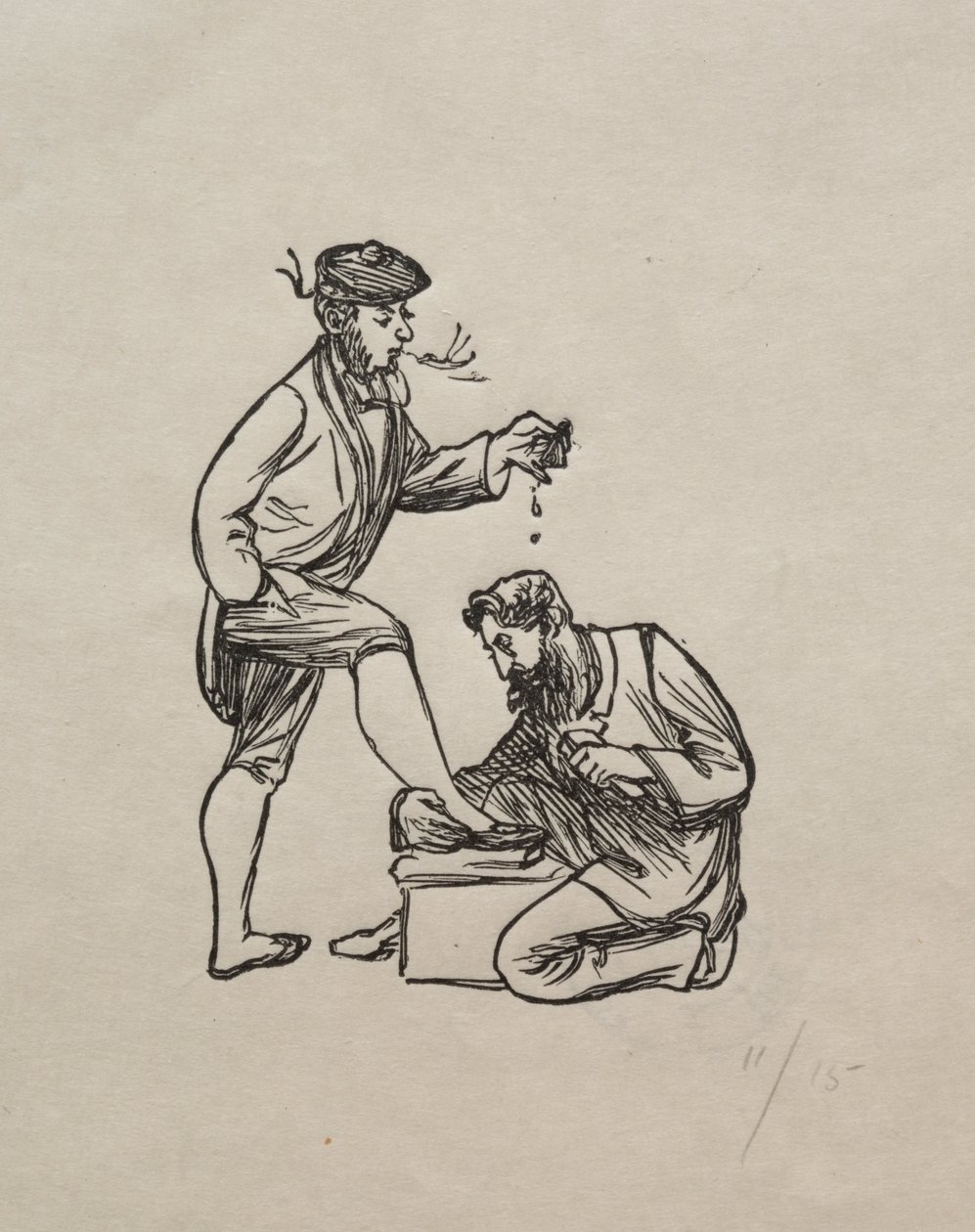 Huiselijke Filosofie door George Louis Palmella Busson Du Maurier