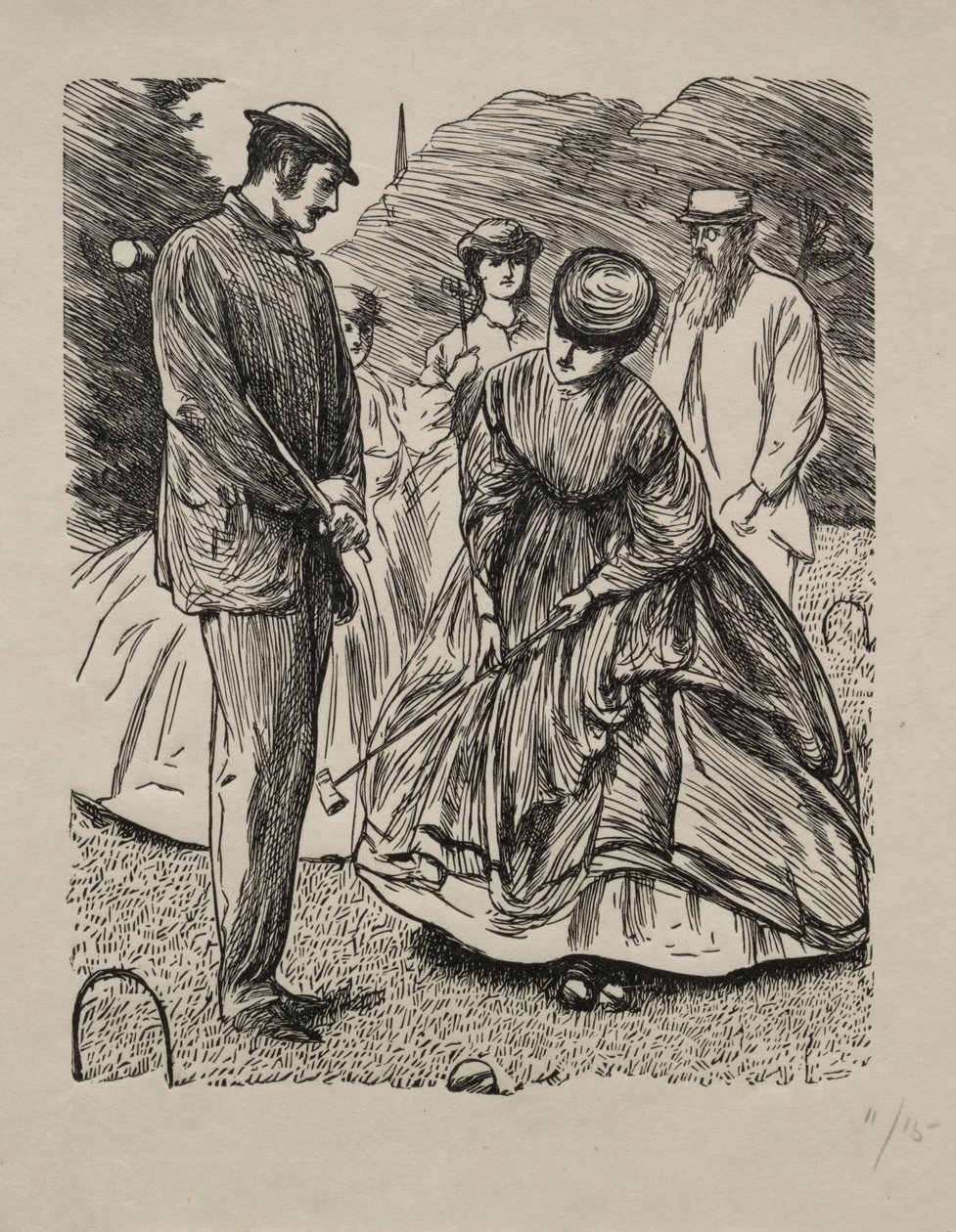 Hoe het spel niet te spelen door George Louis Palmella Busson Du Maurier