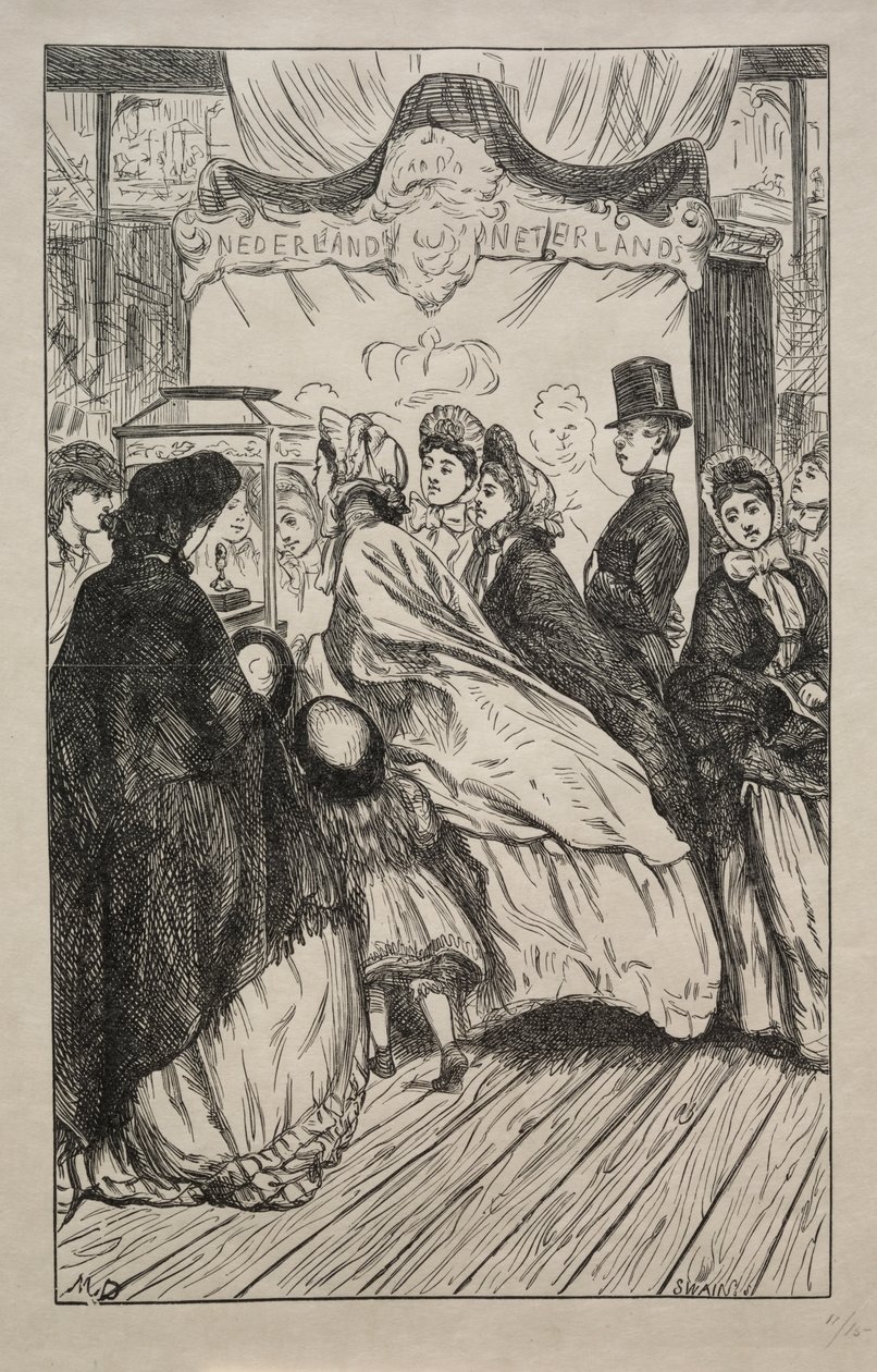Juwelen - Op de Grote Tentoonstelling door George Louis Palmella Busson Du Maurier