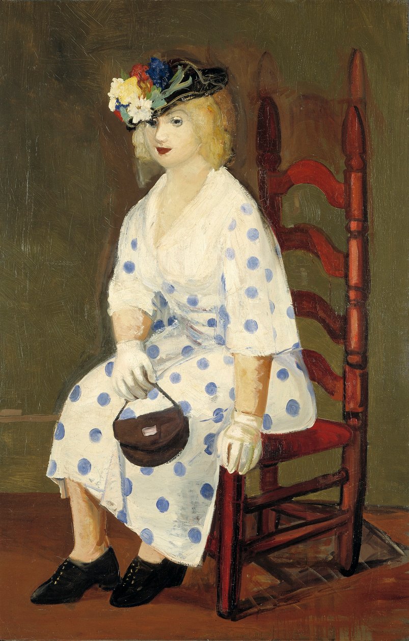 De stippenjurk door George Luks