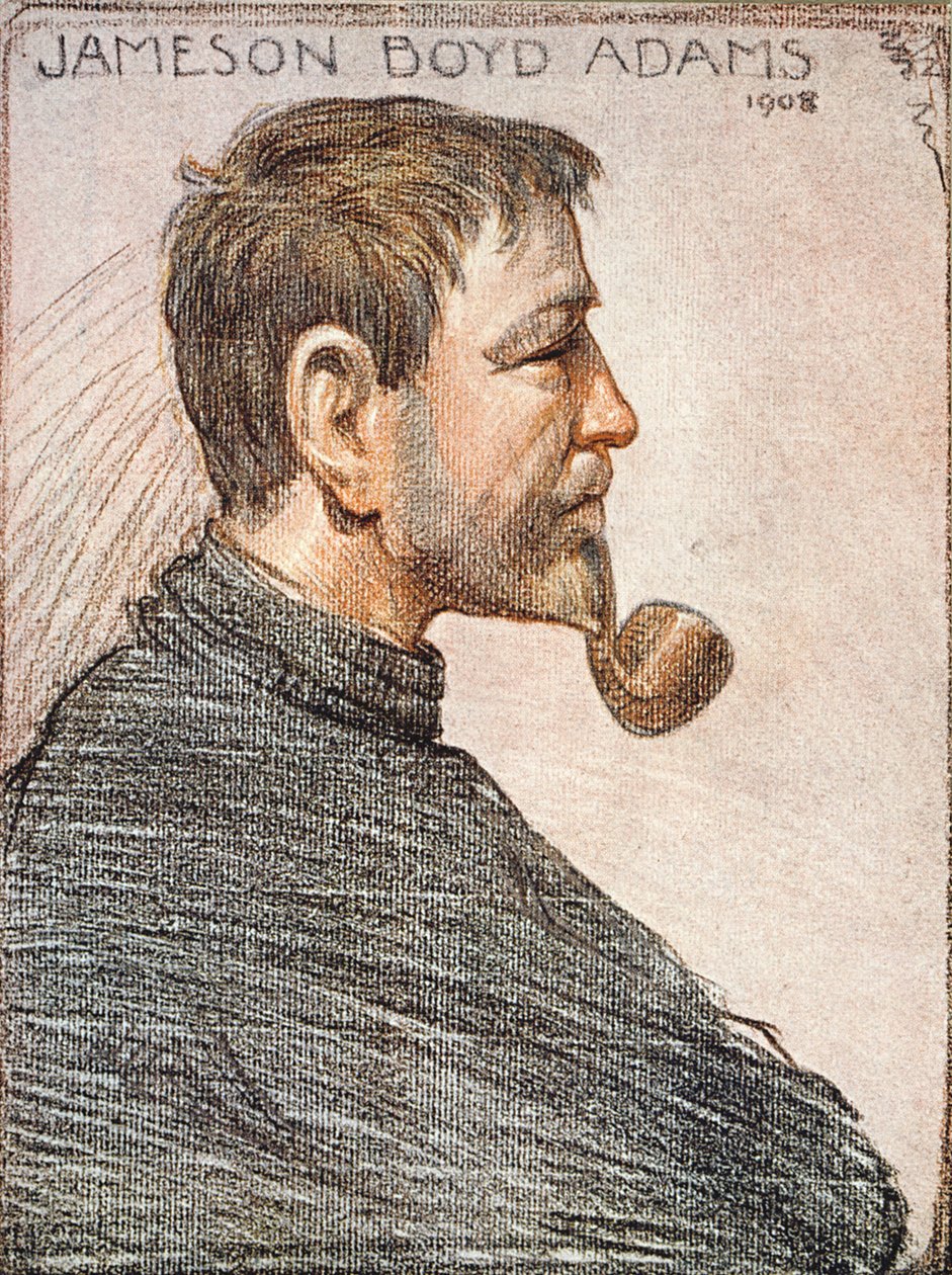 Portret van Jameson Boyd Adams uit 
