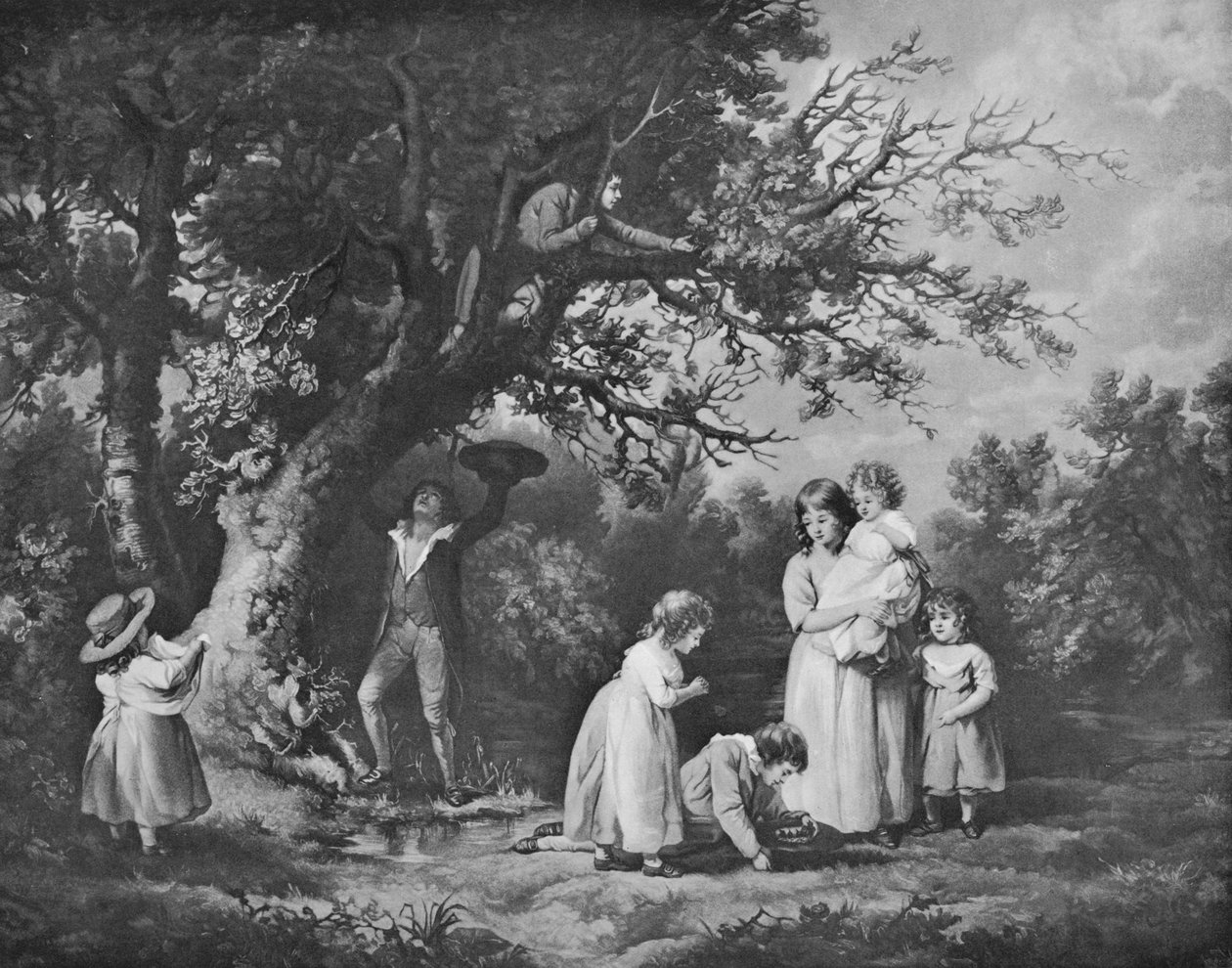 Kinderen Vogelnesten, 1789, 1912 door George Morland