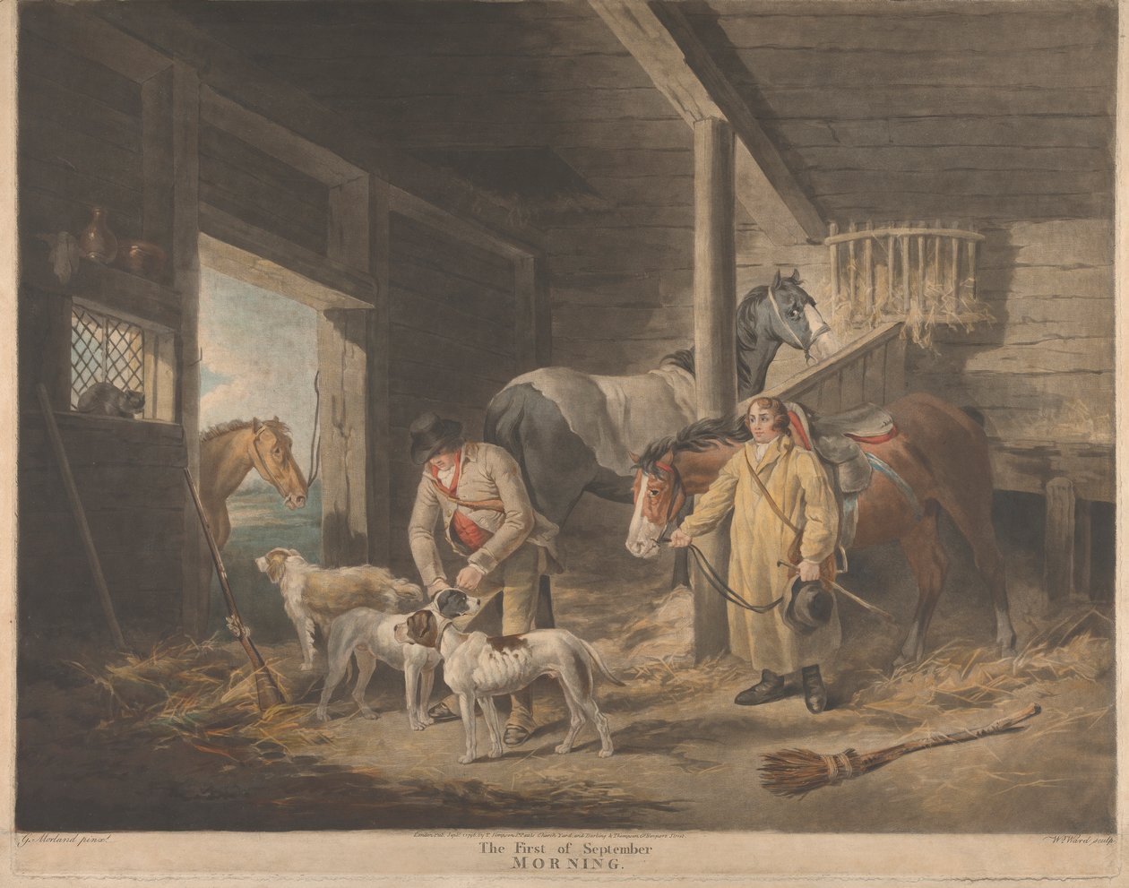 De Eerste van September - Ochtend door George Morland