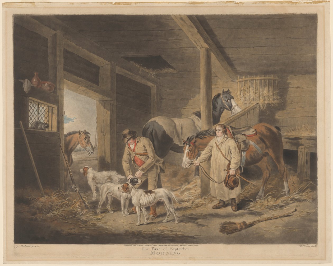 1 september, ’s ochtends door George Morland
