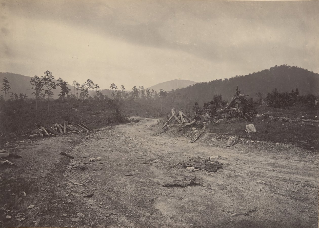 Buzzard Roost, Georgia, 1860s door George N. Barnard