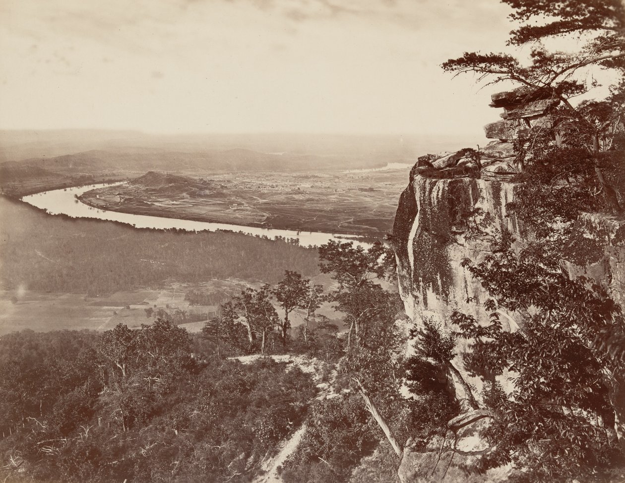 Lookout Mountain, Georgia door George N. Barnard