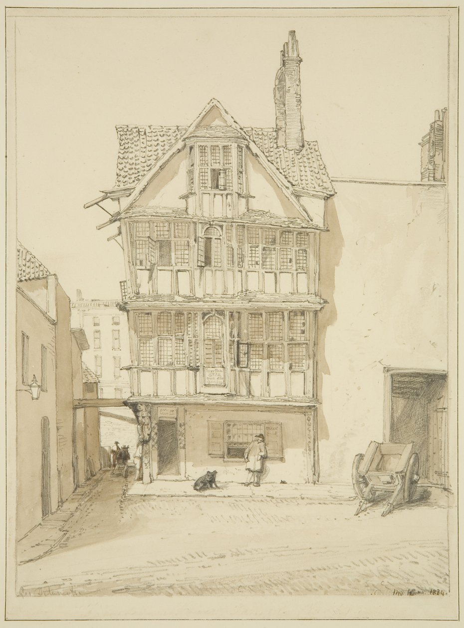 14 Sterren, noordkant, Counterslip bij Temple Street door George Orleans Delamotte