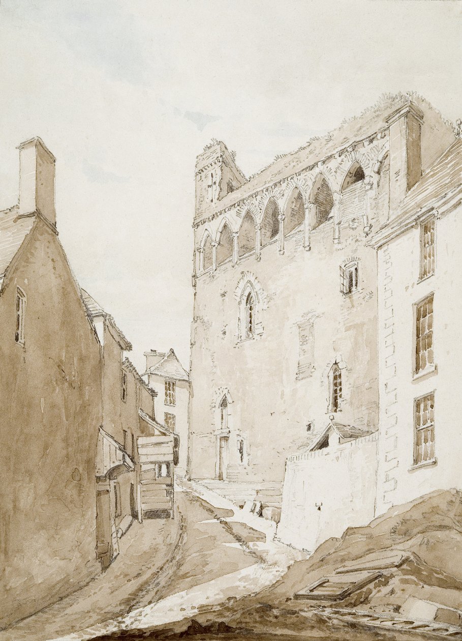 Swansea Kasteel door George Orleans Delamotte