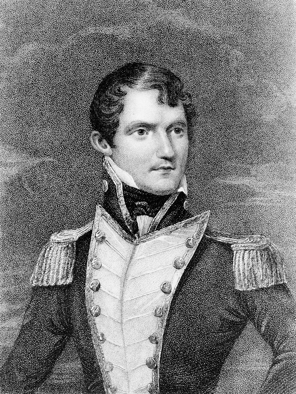 Kapitein John Dundas Cochrane, gegraveerd door Henry Meyer, c.1824 door George Perfect Harding