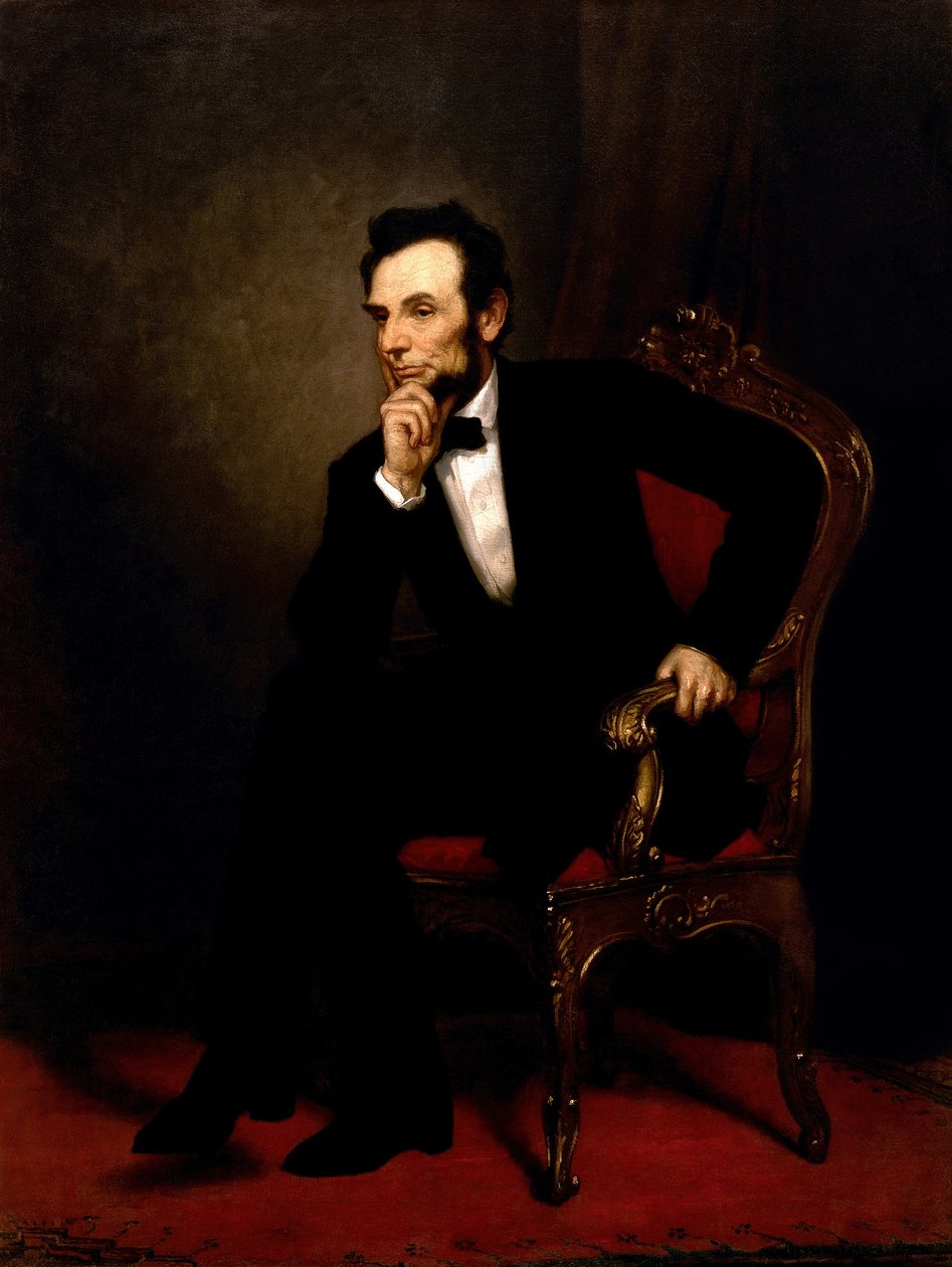 Abraham Lincoln door George Peter Alexander Healy