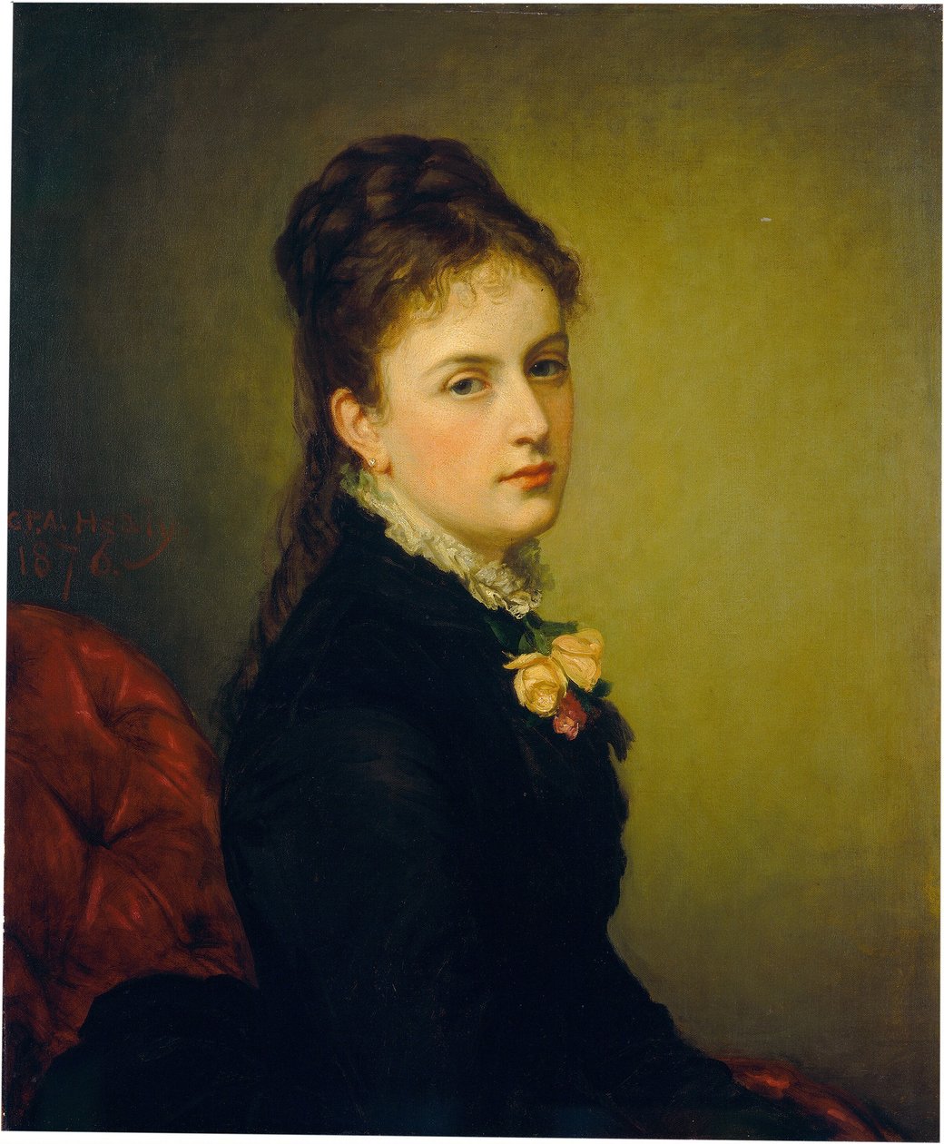 Roxana Atwater Wentworth door George Peter Alexander Healy